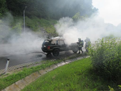 Brand - Fahrzeug