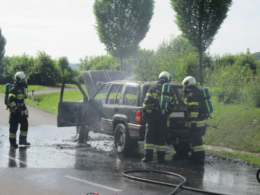 Brand - Fahrzeug