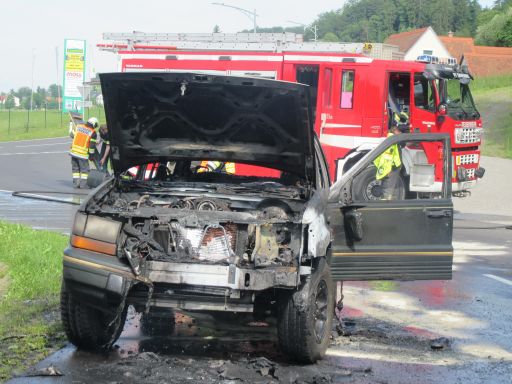 Brand - Fahrzeug