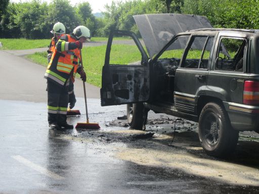 Brand - Fahrzeug