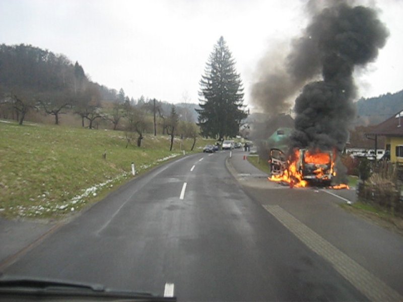 Brand - Fahrzeug