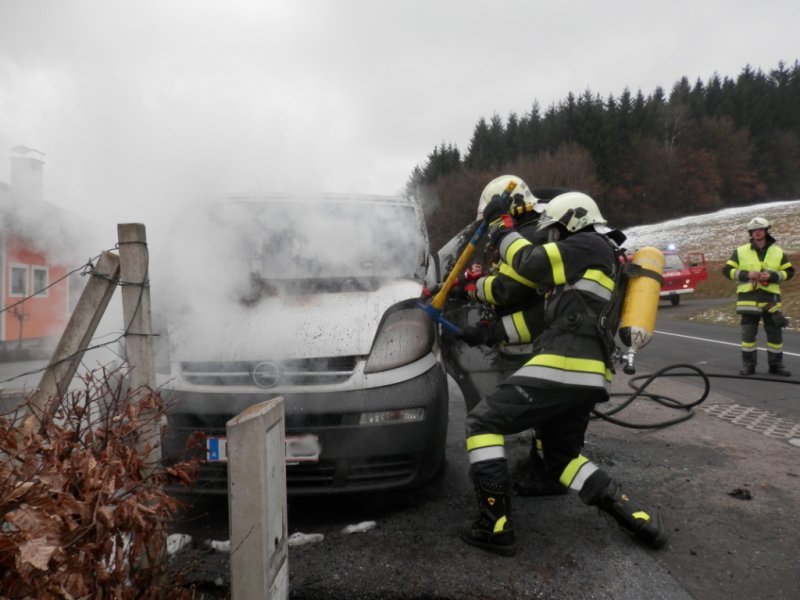 Brand - Fahrzeug