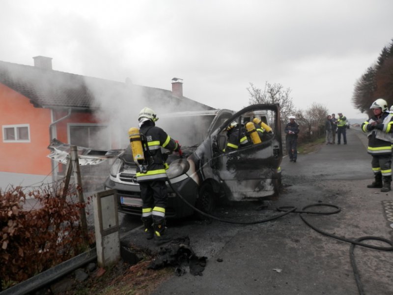 Brand - Fahrzeug