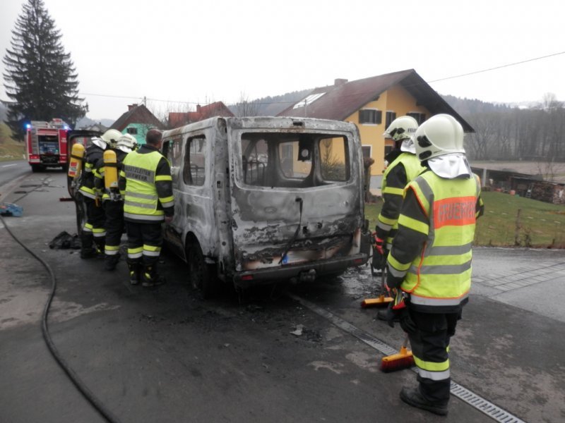 Brand - Fahrzeug