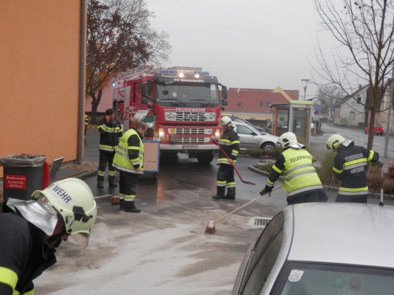 Öl-Einsatz